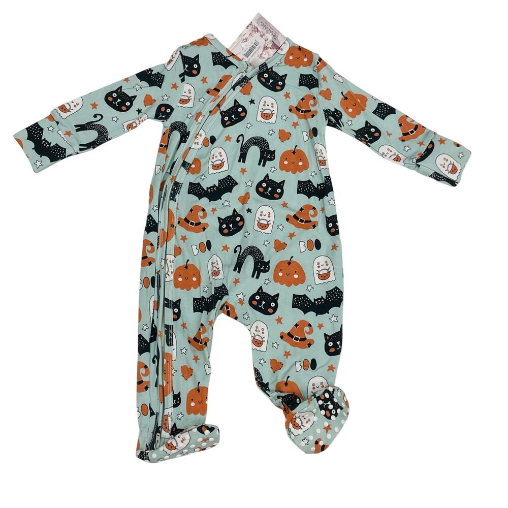 NWT Tesa Babe 6-9M Halloween Footie
